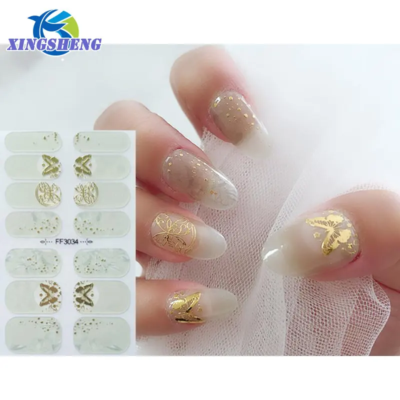 

Красочные наклейки для ногтей в акварельном стиле, полное покрытие, Рождественская серия, наклейки для ногтей, украшение для ногтей