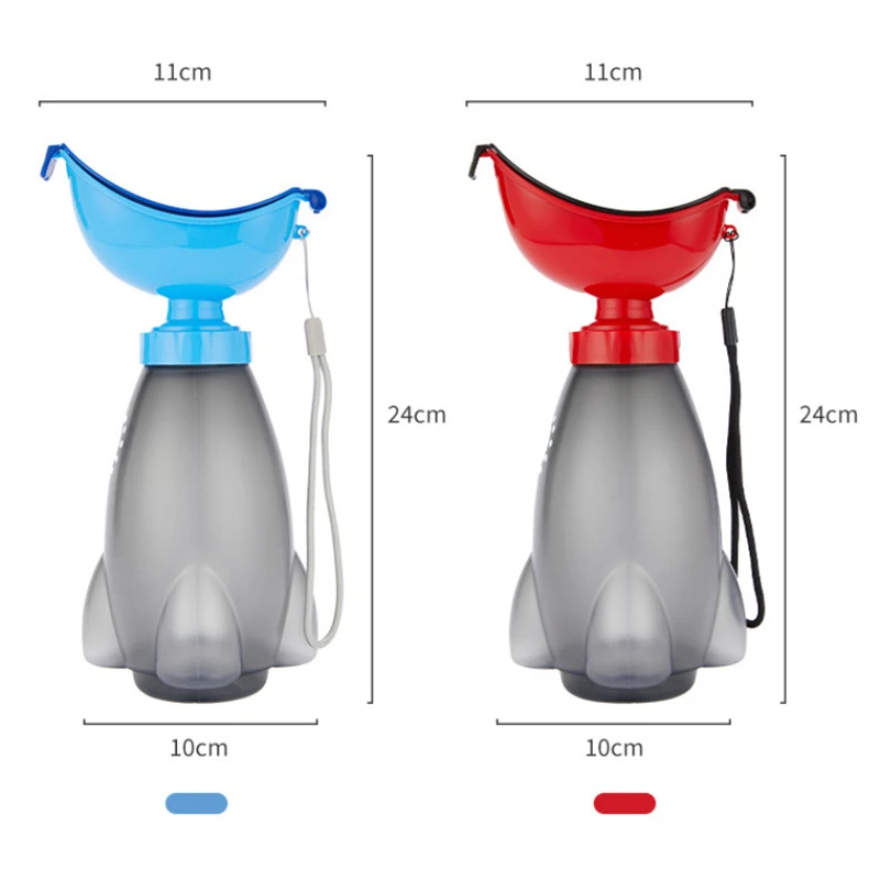Portable Toilet Car Children's Urinary Kettle Men and Female Babies Leak-proof Toilet 600ml Outdoor Travel Urgent Urine Bag 2