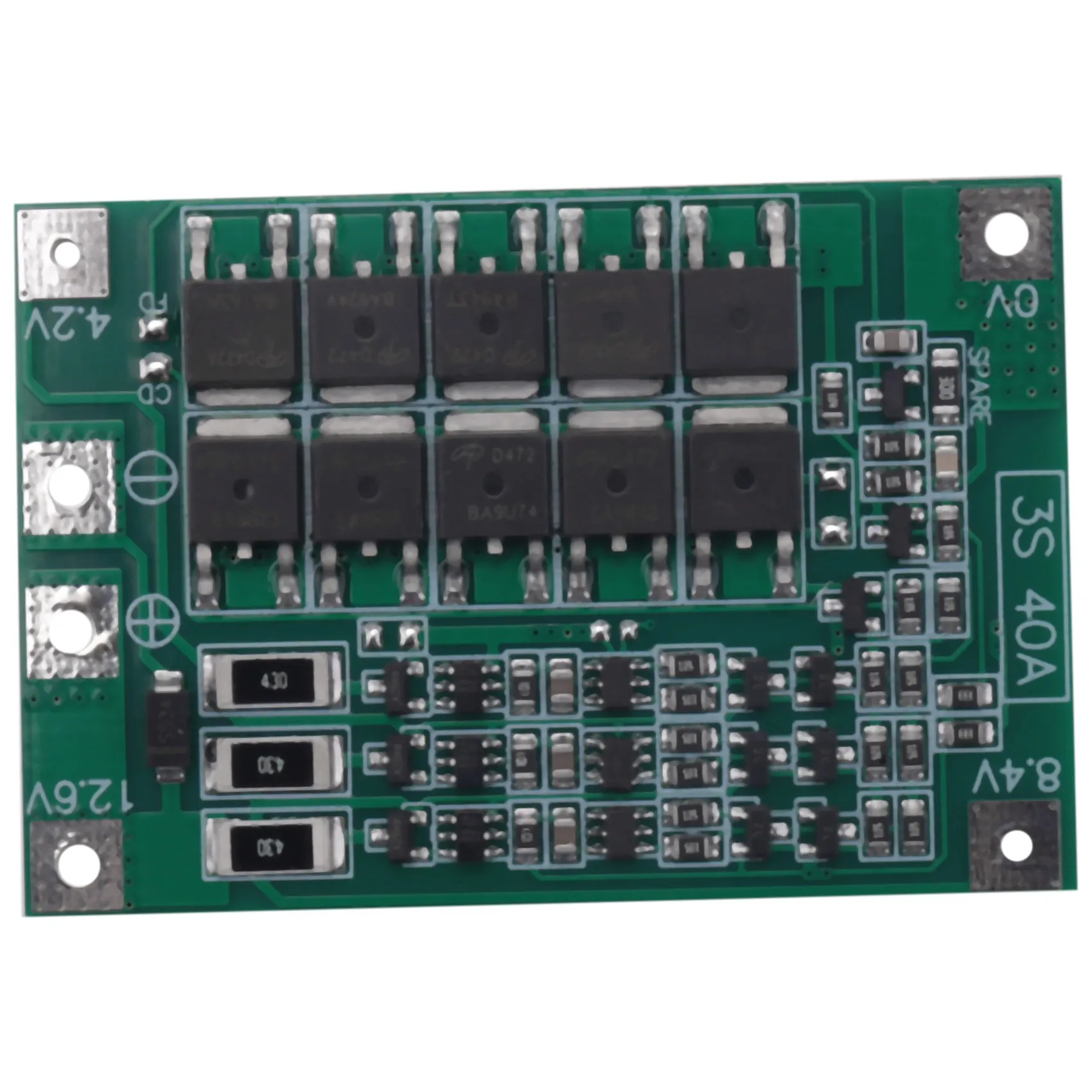 

3S 40A For Screwdriver 12V Li-Ion 18650 Bms Pcm Battery Protection Board Bms Pcm With Balance Liion Battery Cell Pack Module