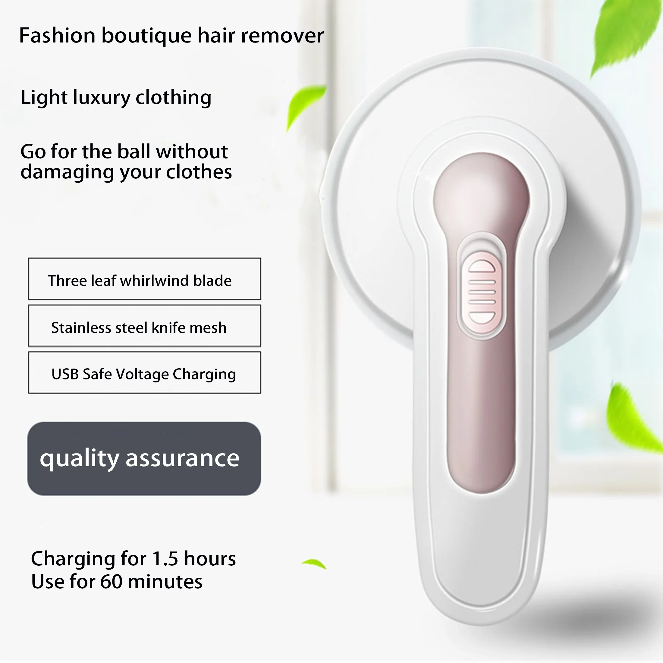 Rechargeable Fabric Hair Remover: Portable USB Powered Trimmer For Home Pilling Clip Sweater Shaver Wool Pilling Garment Removal 5