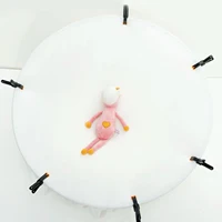 Newborn Photography Props Background Stand with Clips Booth Frame Baby Photo Shoot For Studio Photo Posing Props Accessories 2