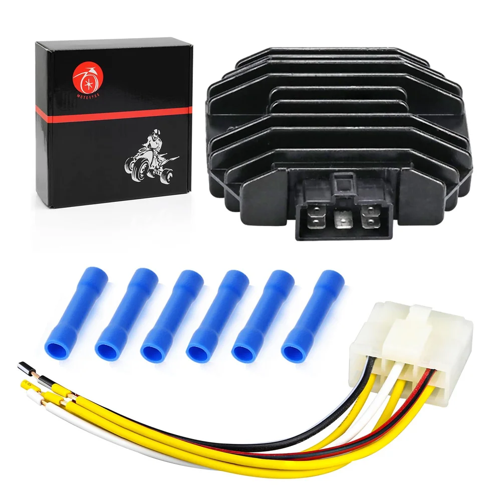 Yamaha FZR600R YZF600R YZF-R1 YZF-R6S FZ6R XJ600 FZS600 FZ6 VX600 VX700 MM600 MM700 벤처 600 용 5 핀 레귤레이터 정류기