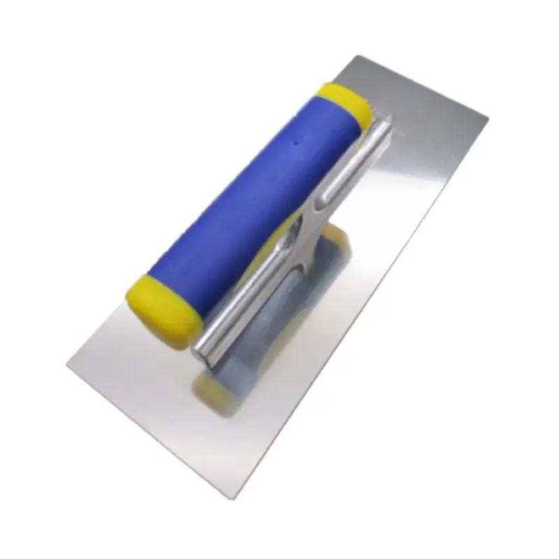 Stainless Steel Trowel Spreader Practical Plastering Skimming Trowel with Handle 3