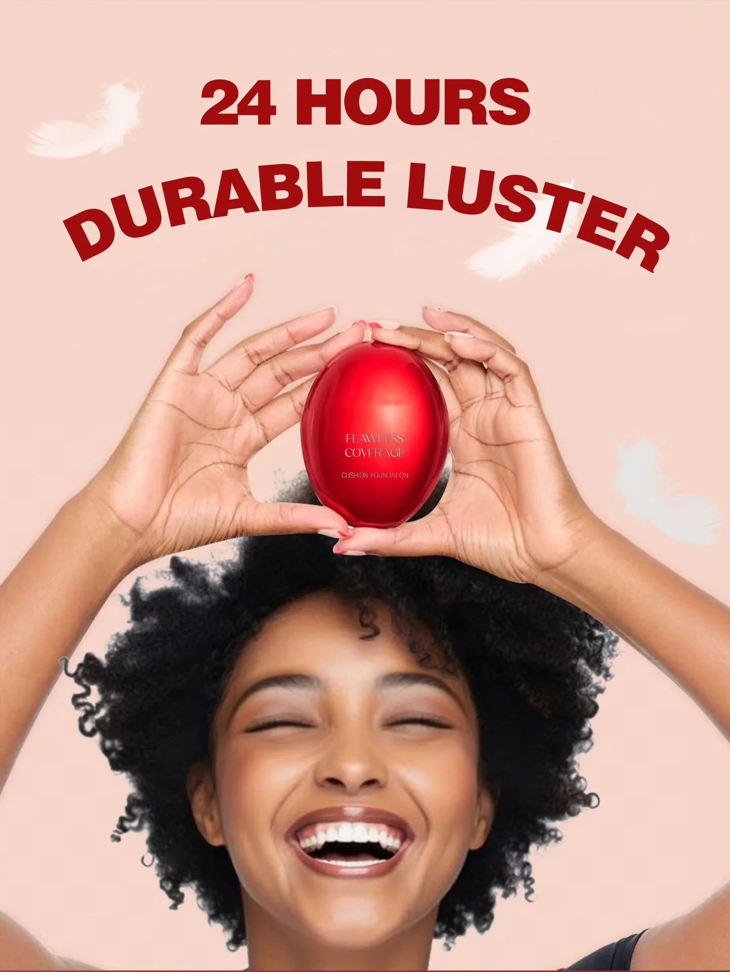 Description Picture 3 of itemSPF 50+ Sunscreen Cushion Foundation Fit Cushion Foundation Full Coverage Waterproof Long-lasting Concealer Long-lasting Makeup