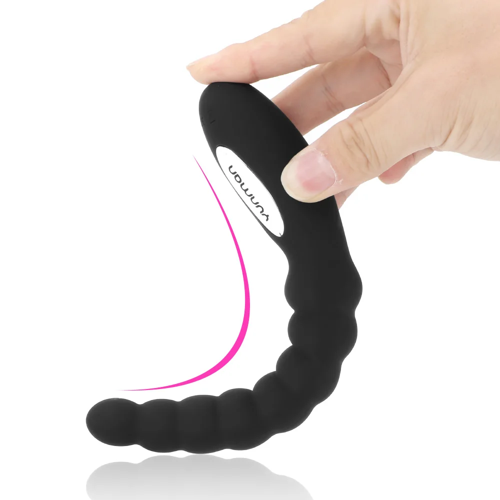Anal Plug Vibrator Vibrator Sex Toy Electric Sex Toys 10 Speed Anal Vibrator Dual Motor Butt Plug Rechargeable Male Vibrating Anal Dildo Prostate Massager for Couples Unisex