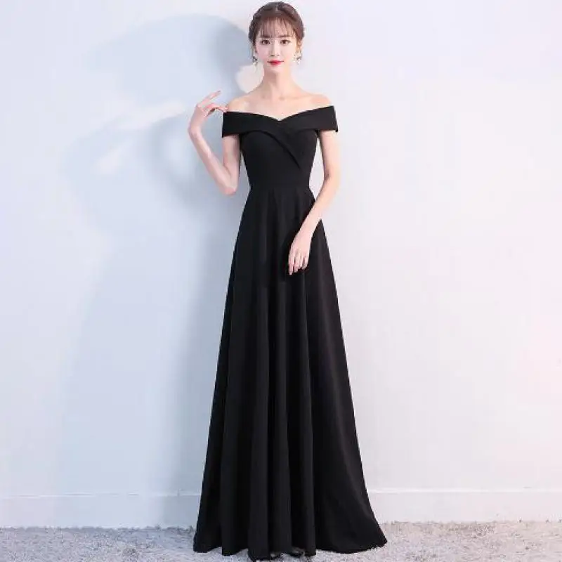 Off The Shoudler Evening Dresses A-link Floor Length Quinceanera Dress Multiple Colors Prom Gowns Vestido Plus Size Made Custom