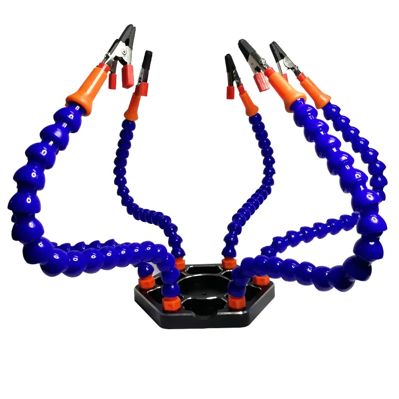 

Многофункциональный алюминиевый верстак с шестью когтями для моделей летательных аппаратов