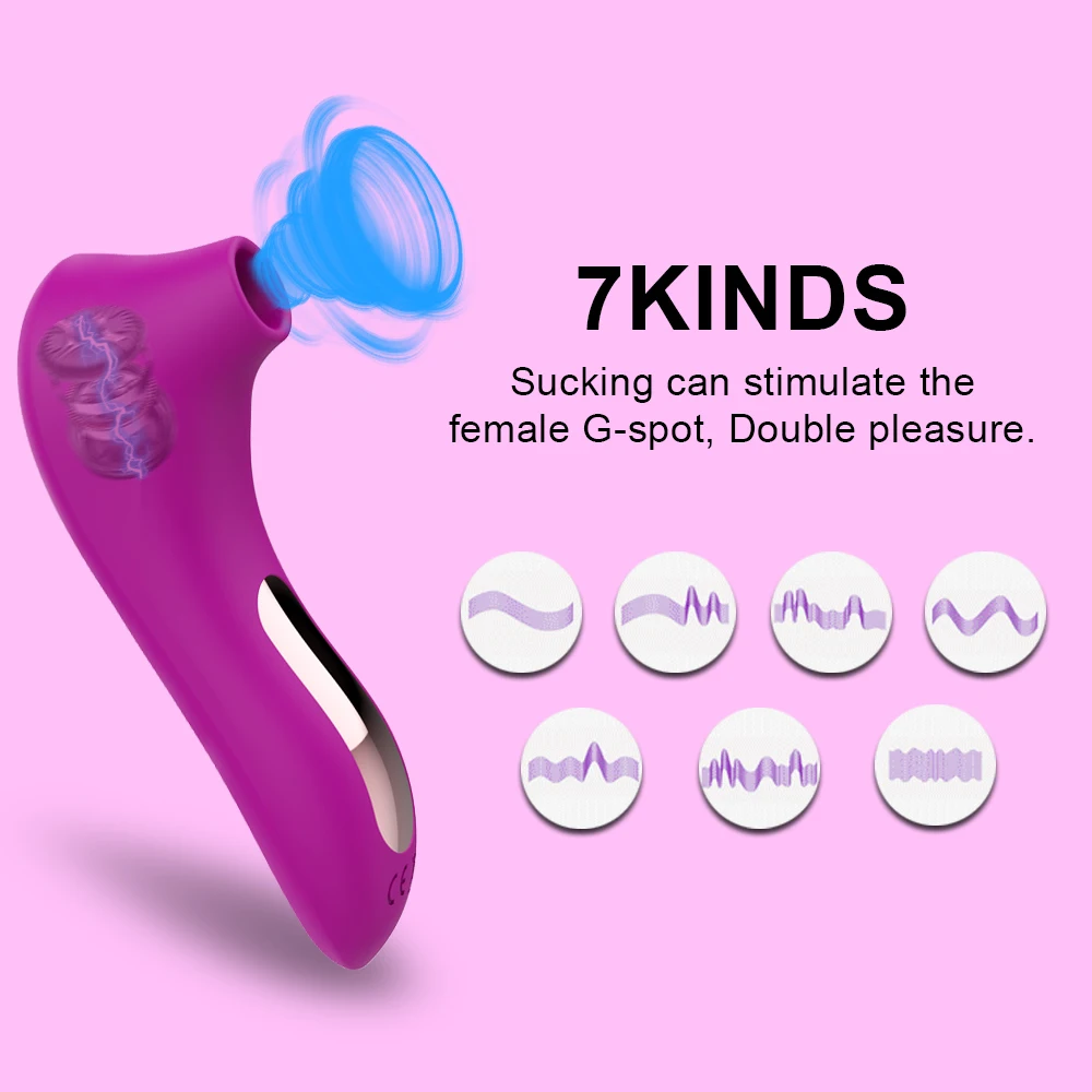 Sucking Vibator Clitoris Sucker Oral Nipple Blowjob Sex Toys for Women Clitoris Stimulator Vibrator Female Toys for Adults 18+