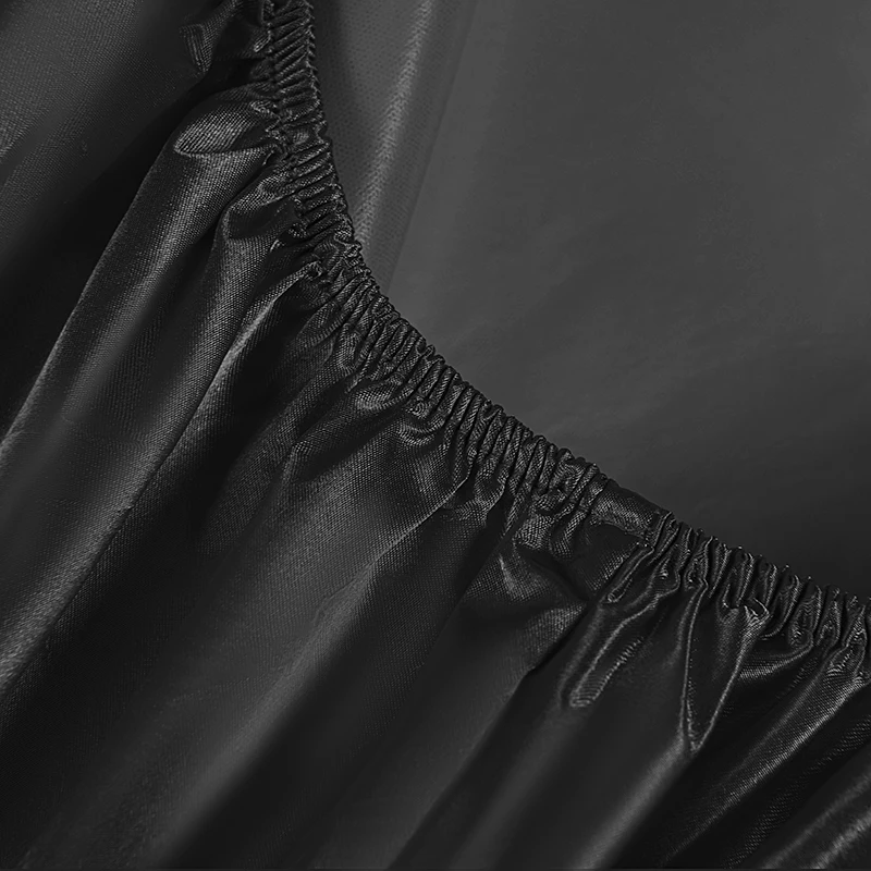 1Pc Waterproof Fitted Bed Sheet With Elastic Band Black Golden White Anti-slip Adjustable Mattress Cover (Pillowcase Need Order) 3