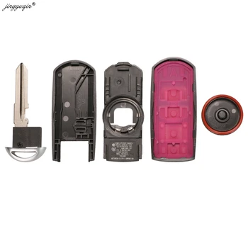 Keyforkess Smart Chiave A Distanza di Caso di Shell 2/3/4 Pulsante Fit Per Mazda X-5 Summit M3 M6 Axela Atenza Con stelo della Chiave di emergenza 4 Keyforkess Smart Chiave A Distanza di Caso di Shell 2/3/4 Pulsante Fit Per Mazda X-5 Summit M3 M6 Axela Atenza Con stelo della Chiave di emergenza - Jingyuqin Smart Chiave A Distanza di Caso di Shell 2 3 4 Pulsante Fit Per