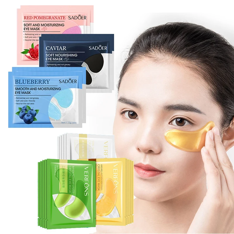 5Pair Anti Wrinkle Aging Eye Mask Eye Patches Repair Fine Lines