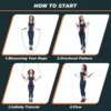 Flow Exercise Rope For Fitness Flow Double Braid Workout Rope Adjustable Length Jump Ropes For Men And Women Home Gym Workout 5
