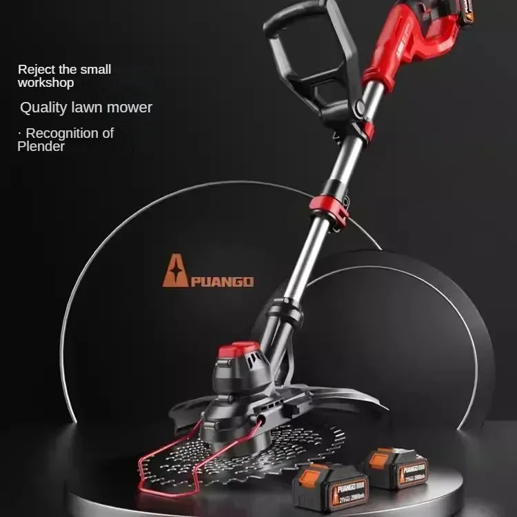 Kabelloser Elektrischer Rasen Trimmer - Perfekt für kleine Gärten und mit dem Rasenmäher nicht erreichbare Stellen 4