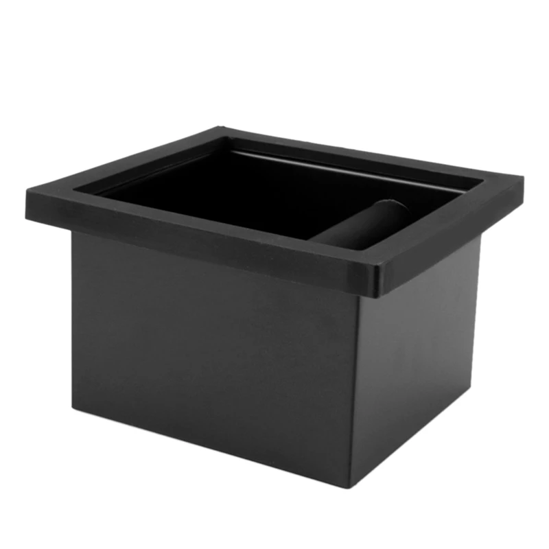 

Coffee Grounds Box Desktop Embedded Hollow Bottomless Grounds Box Square Stainless Steel Coffee Knocking Grounds Bucket Durable