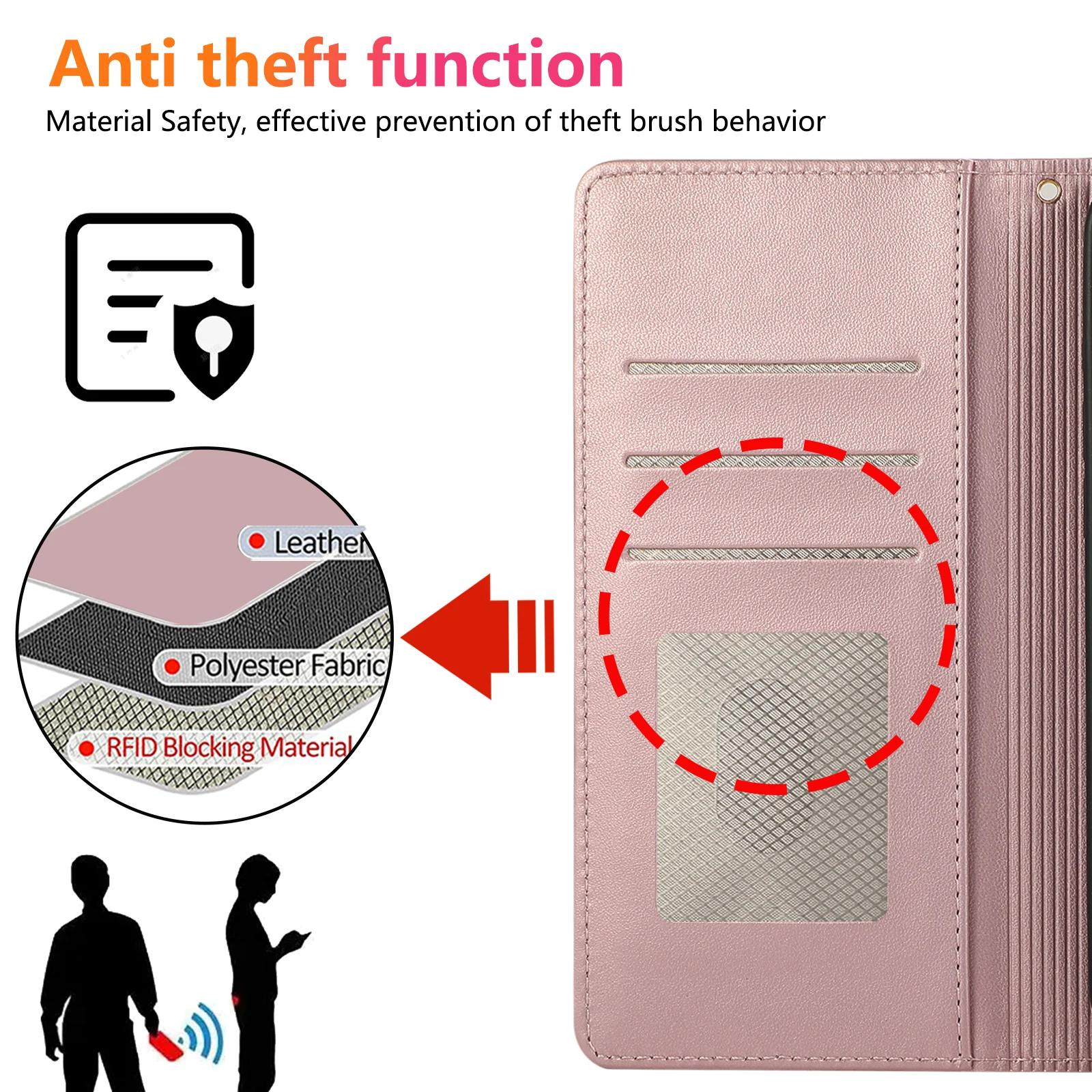 Funda tipo libro magnética para samsung galaxy con tarjetero_voghion.com