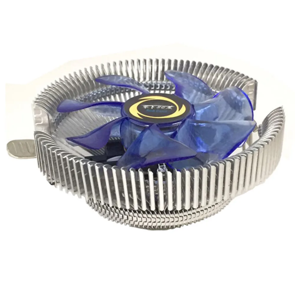 10pcs Blu Ray Cpu Fan Computer Radiator/ Applicable To Multiple Platforms/amd Intel Low-power Cpu Radiator