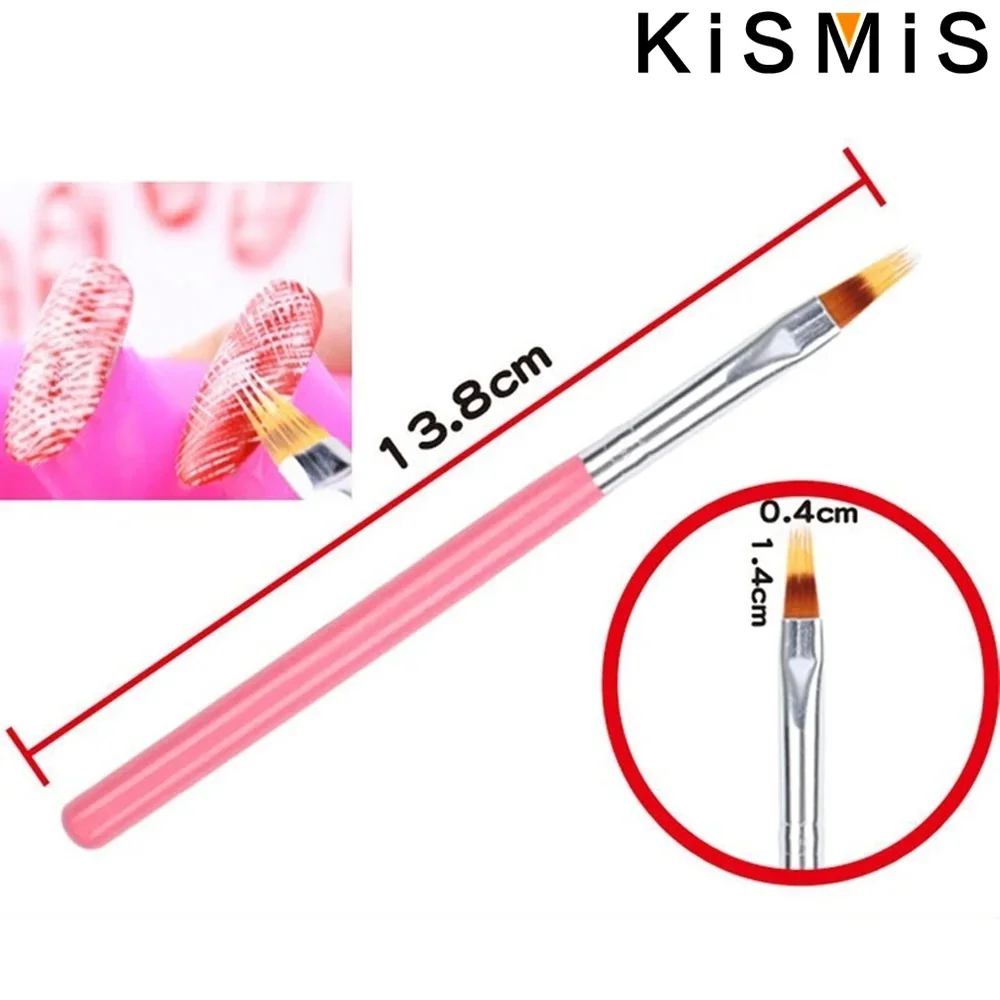 KISMIS 8Pcs Nail Art Petals Painting Pen Painting Drawing for Manicure Design Gel Brush Nail Art Brush Pen Stonego Nail Art Tool 6