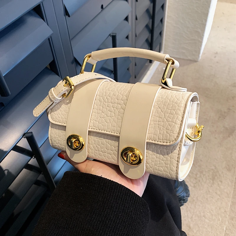

Simple Square Flap Bag for Girls Luxury Designer Handbag Sac A Main Femme 2023 Women Messenger Bag Fashion Shoulder Bags Female