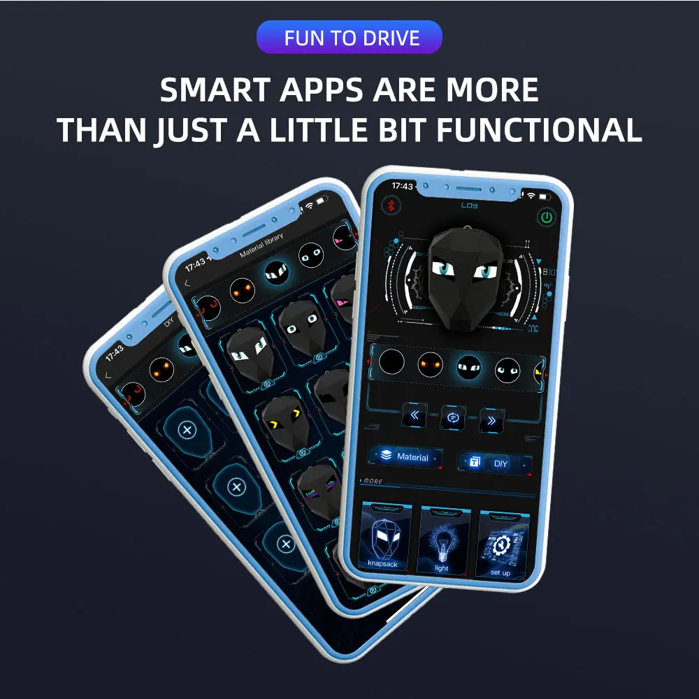 Dämonen auge LED-Anzeige für Auto Scheinwerfer Modifikation DIY Animation Teufel Augen Muster Blinker Lampe App Steuerung Pixel Panel – Detail 6