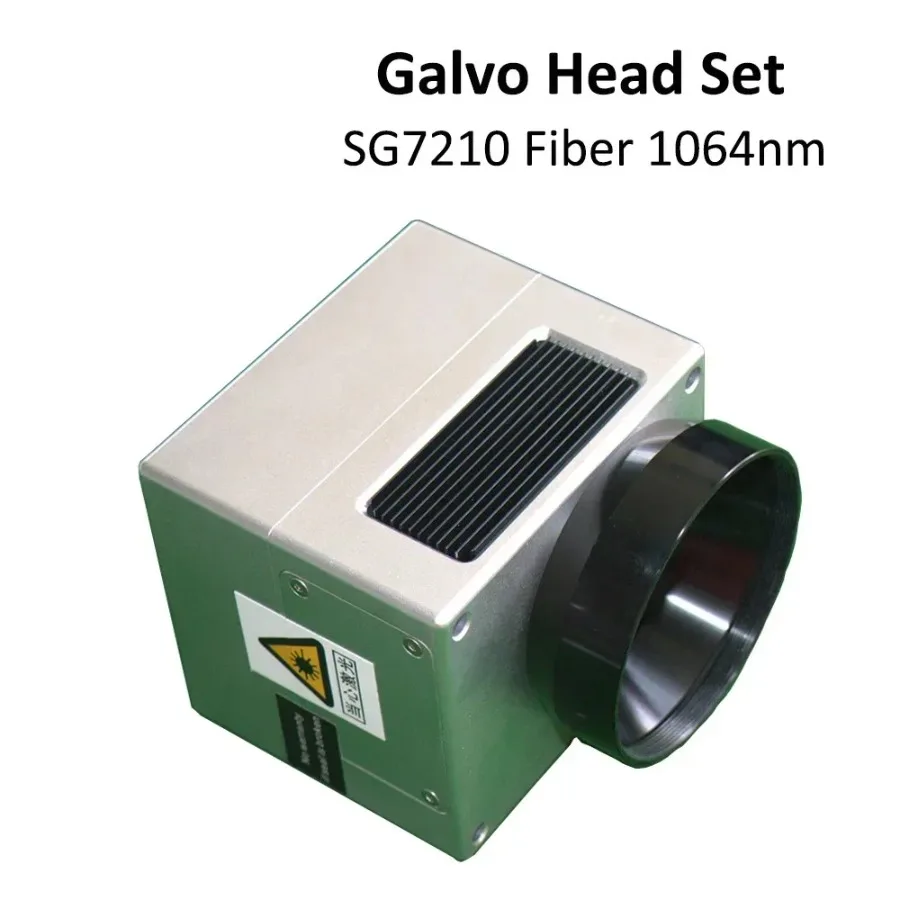 HAOJIAYI 1064nm Scansione laser a fibra Testa Galvo SG7210 SG7210R Apertura ingresso Scanner galvanometro da 10 mm con set di alimentatori - immagine 5