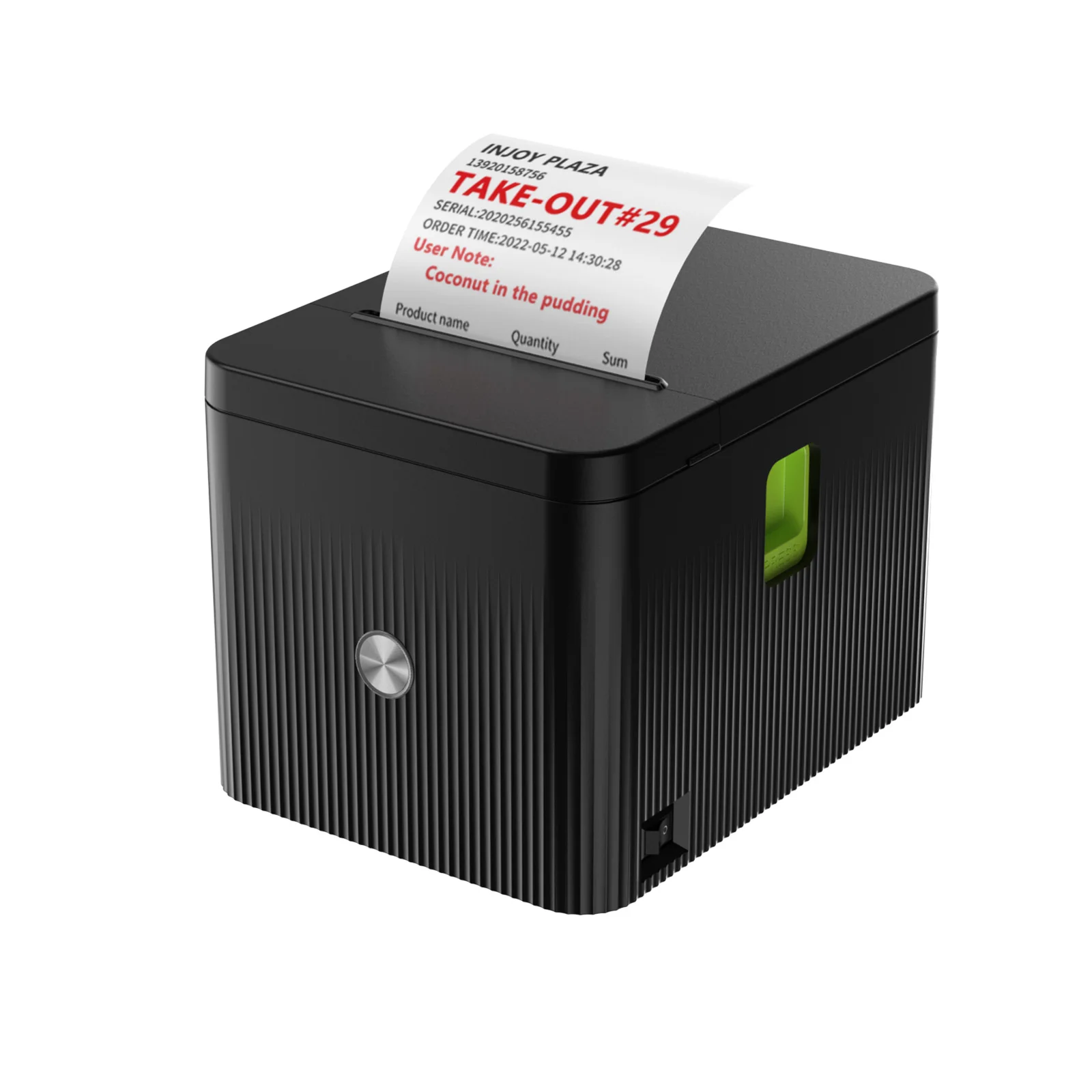 중국 제조업체 핫 세일 CSN-806 데스크탑 무선 BT/WiFi 열전사 프린터 안드로이드 POS 80mm 캐시노 열전사 영수증 프린터