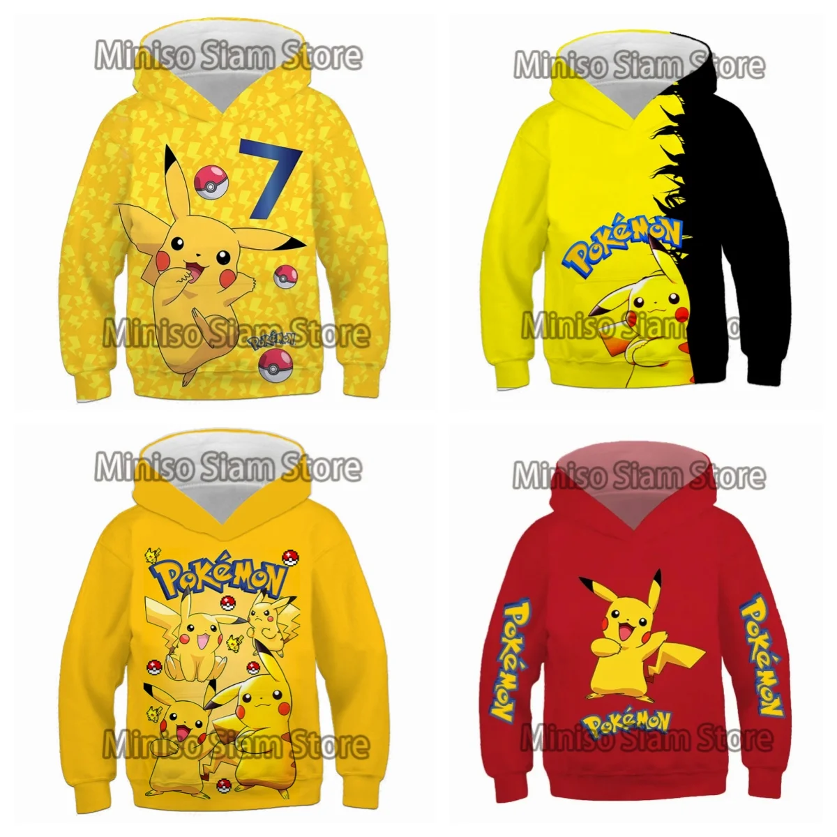 

Autumn and Winter New Men's Hooded Sweater with Pikachu Pattern 3D Printing Fashion Men's Guard 2023 y2k hoodies y2k hoodies