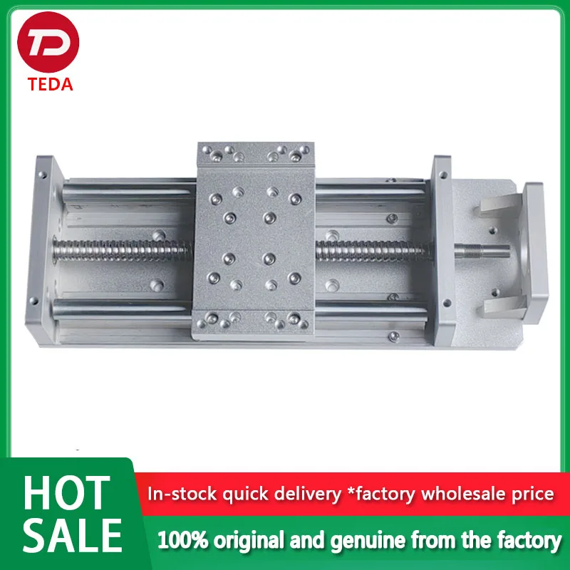 TEDA-CNC-electric-sliding-table-module-SBR16-cylindrical-guide-100 ...