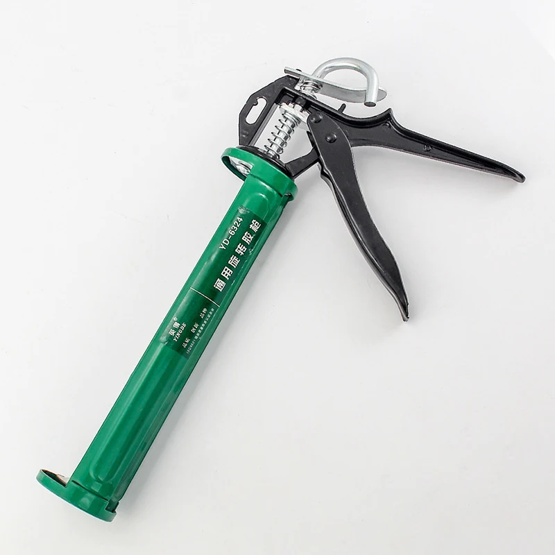 Manual Cartridge Caulking Gun Smooth Rod Revolving Frame Caulking Gun with Comfort Grip 360 Degree Rotatable caulking gun