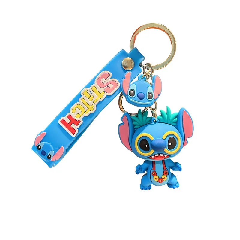 Porte-clés de voiture personnage d'anime Lilo et Stitch expérience poupée  petit monstre cadeau d'anniversaire pour fille 626