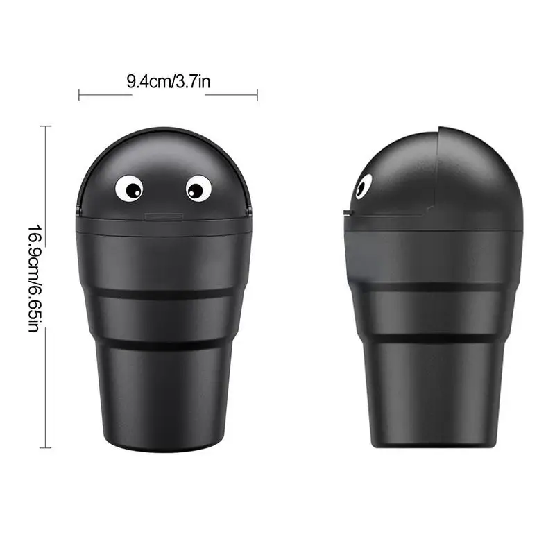 Car Trash Bin Storage Box Garbage Can Car Dustbin Waste Rubbish Basket Bin Organizer Storage Holder Bag Auto Bucket Accessories