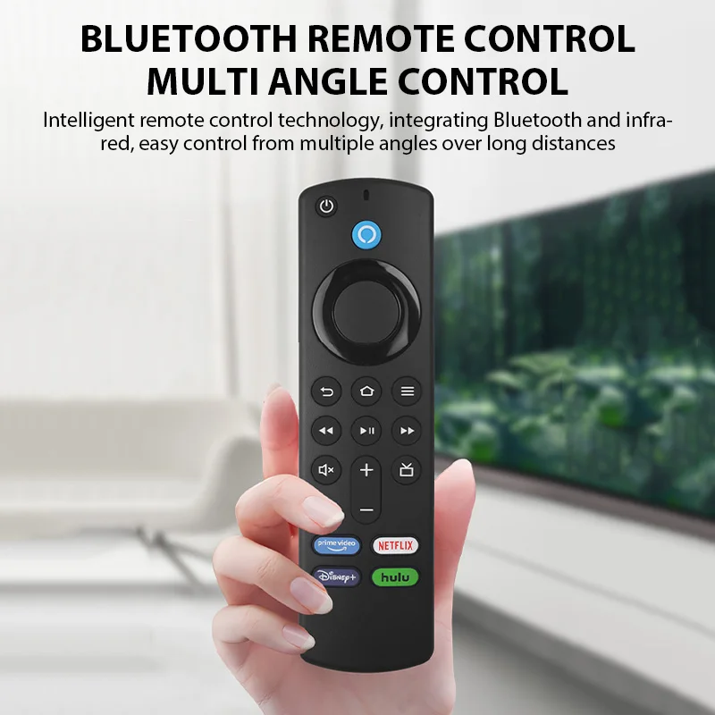 L5B83G Voice Remote for Fire TV Streaming Media Devices Remote Control Smart Fire TV Stick 4K MAX Bluetooth Remote Replacement