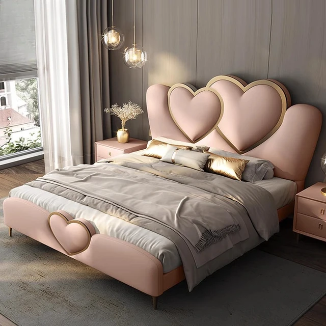 Princess New Chinese Beds Minimalist Lazy Design Comfortable Beds Storage European Aesthetics Wood Cama De Casal Home Furniture 3 Princess New Chinese Beds Minimalist Lazy Design Comfortable Beds Storage European Aesthetics Wood Cama De Casal Home Furniture 3