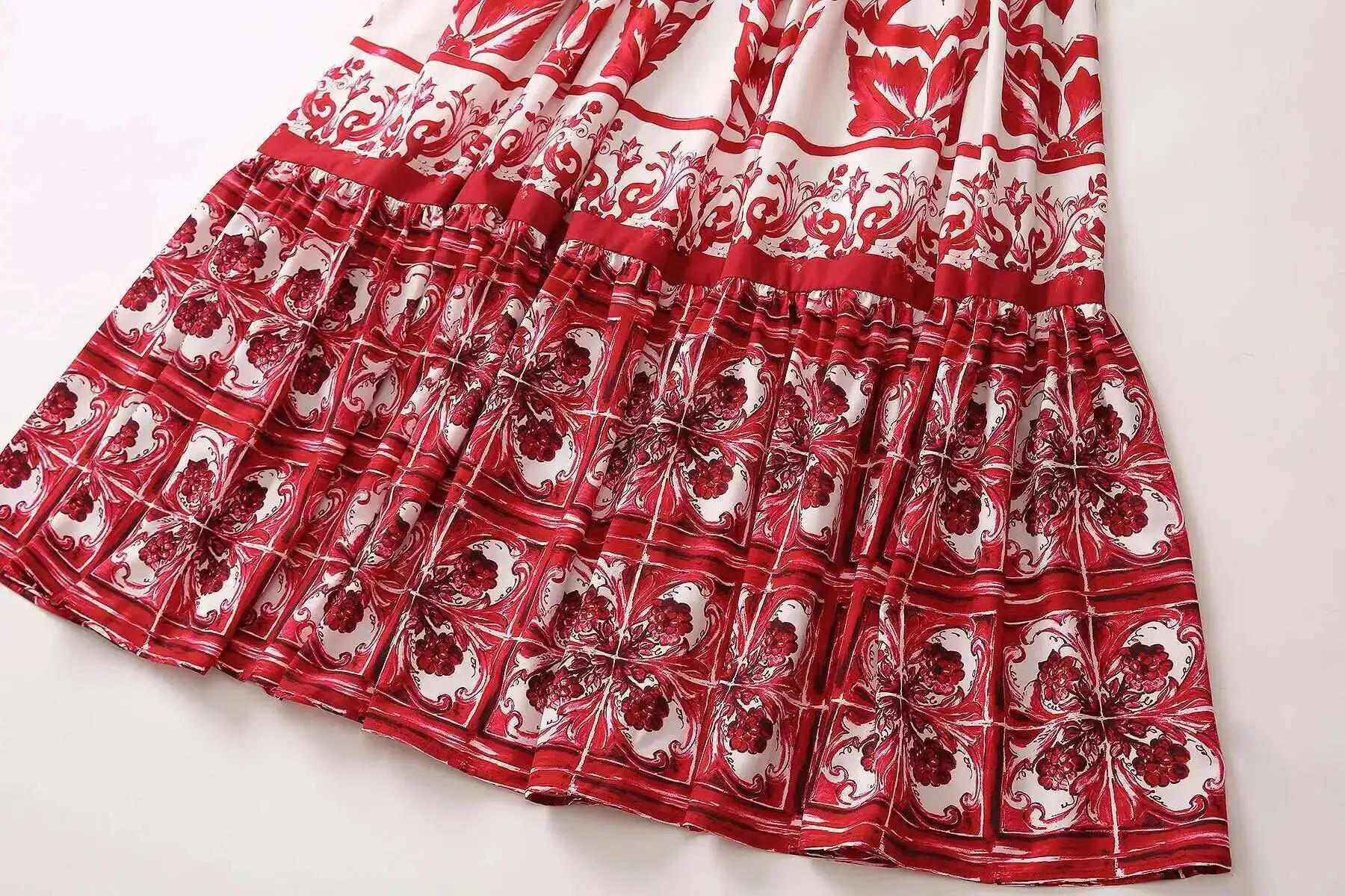 JAMERARY المدرج الصيف عطلة فستان ماكسي المرأة السب...