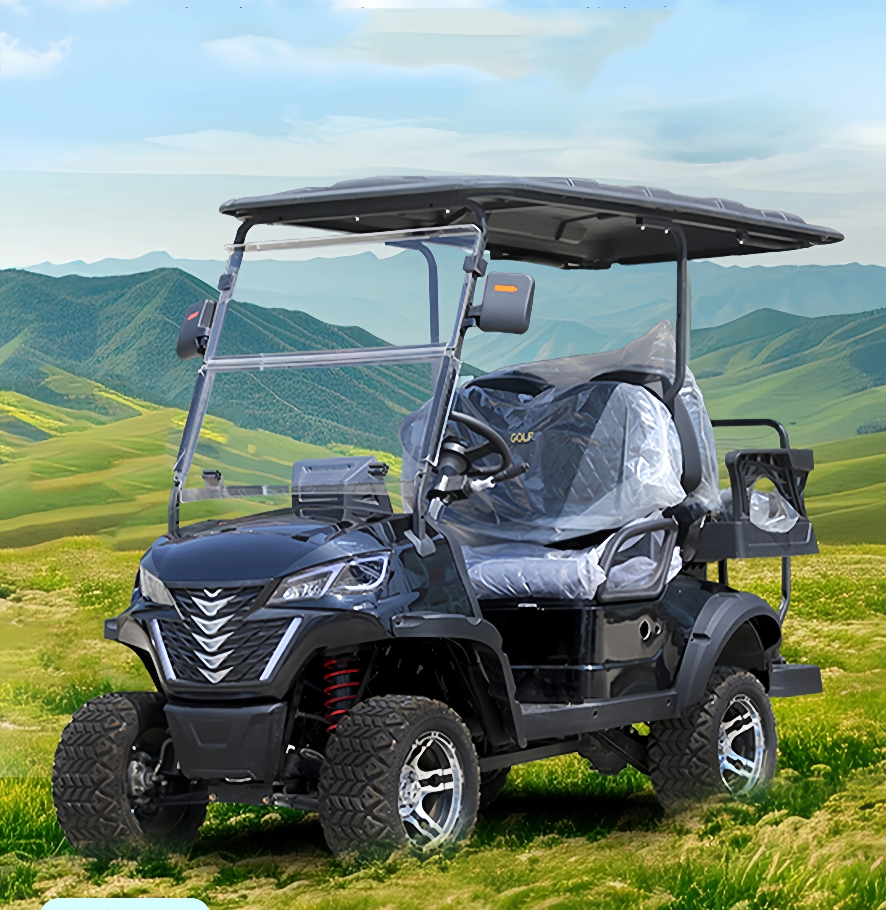 Factory Electric Club Car 4 Seater Fast Single Single Seat Golf Carts New energy vehicles For Sale