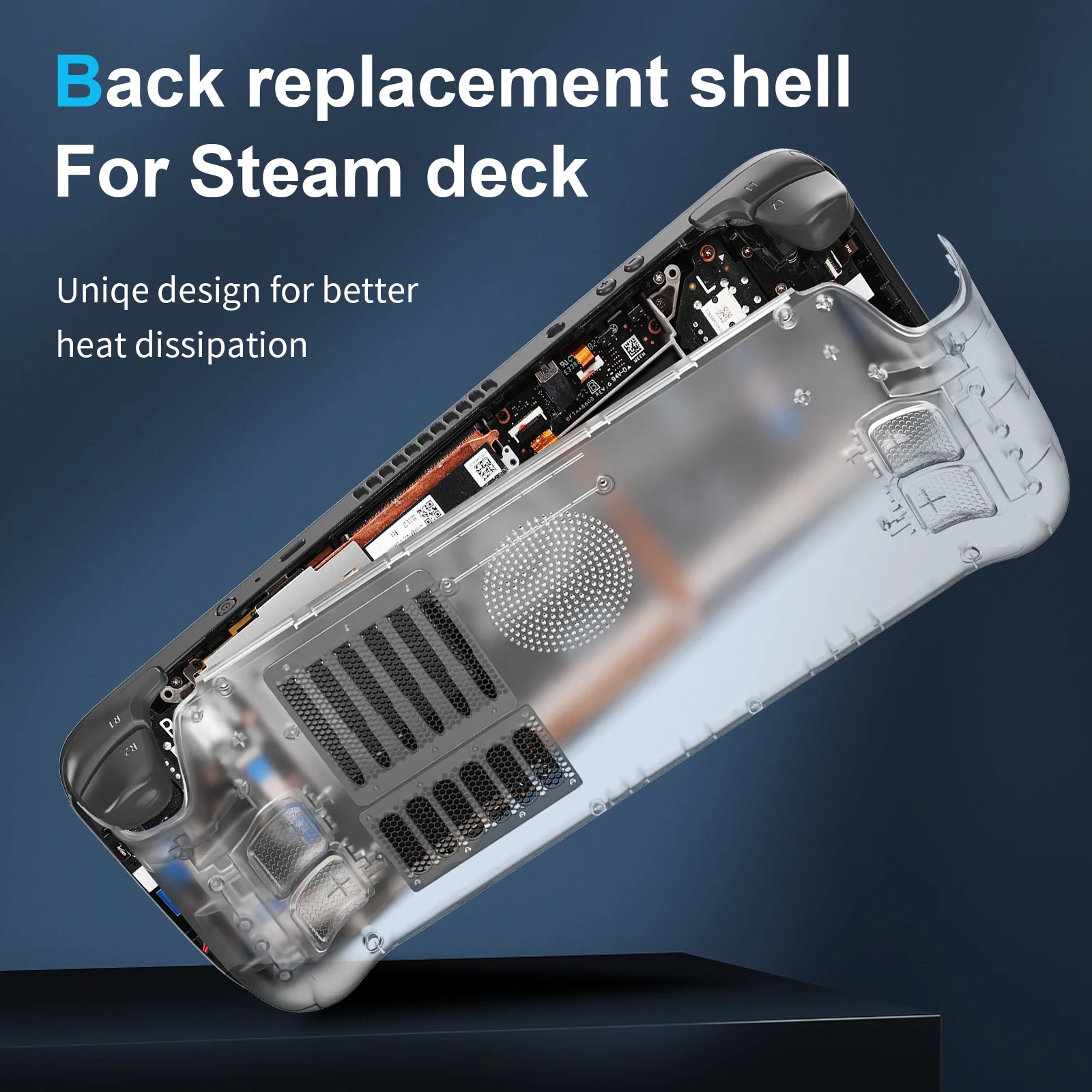 Custom Replacement Housing Case with Adjustable Back and Buttons