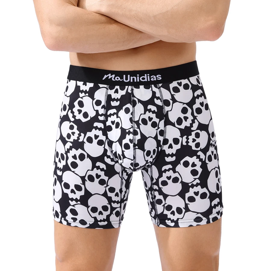 Fashion Print Men's Underpants Letter Elastic Waistband Underwear For Men Panties Sport Boxer Shorts Breathable Boxers New 1