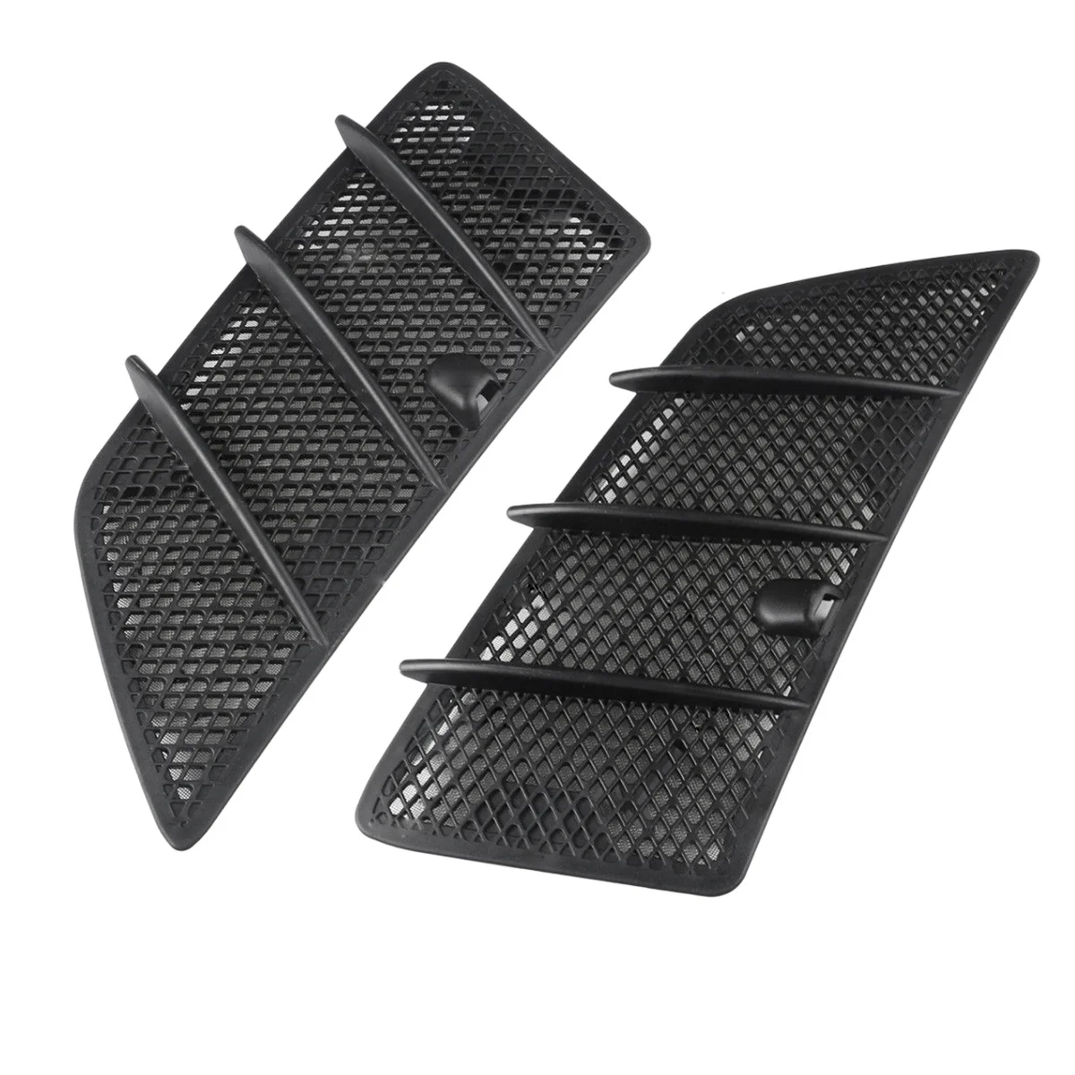 

2Pcs Car Front Hood Air Vent Grille Cover Air Flow Intake Hoods for Mercedes Benz W164 ML / GL Class 2008-2011