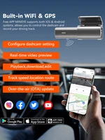 MINIEYE C2 4K Dash Cameras 170° Wide Angle Front Rear Camer with ADAS  WDR Night Vision Parking Monitor Time-Lapse - Image 2