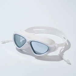 Seasprint Professional Adult Anti-Fog UV Protection Swimming Goggles (GRAY)