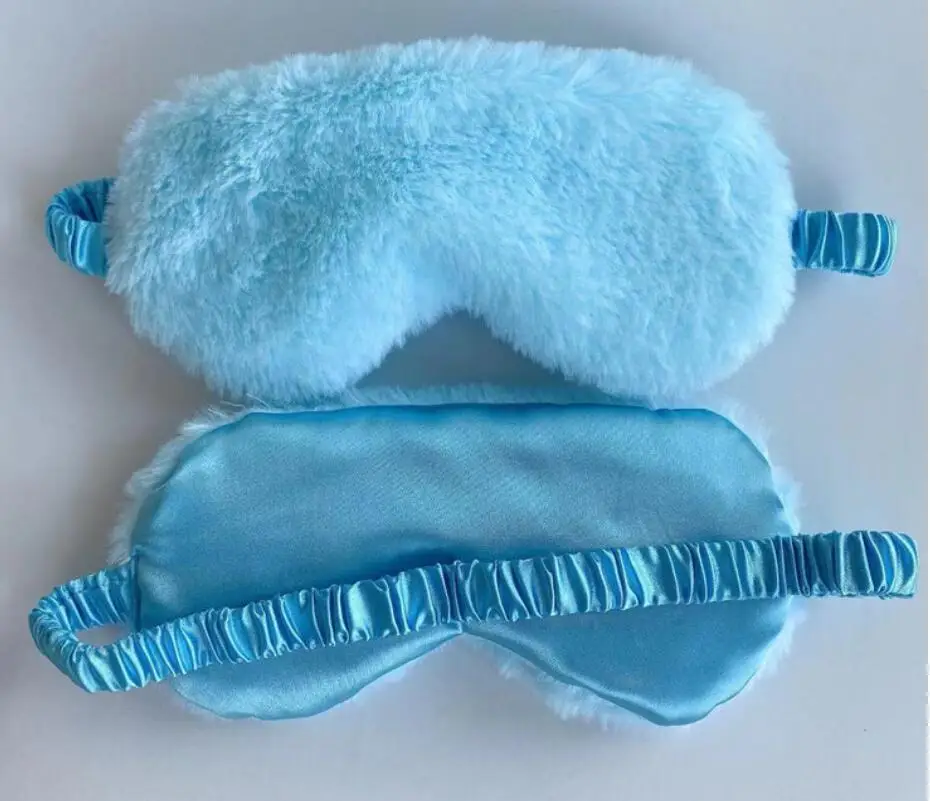 Plush Love Cloud Sleep Mask - Soft, Cozy Blindfold