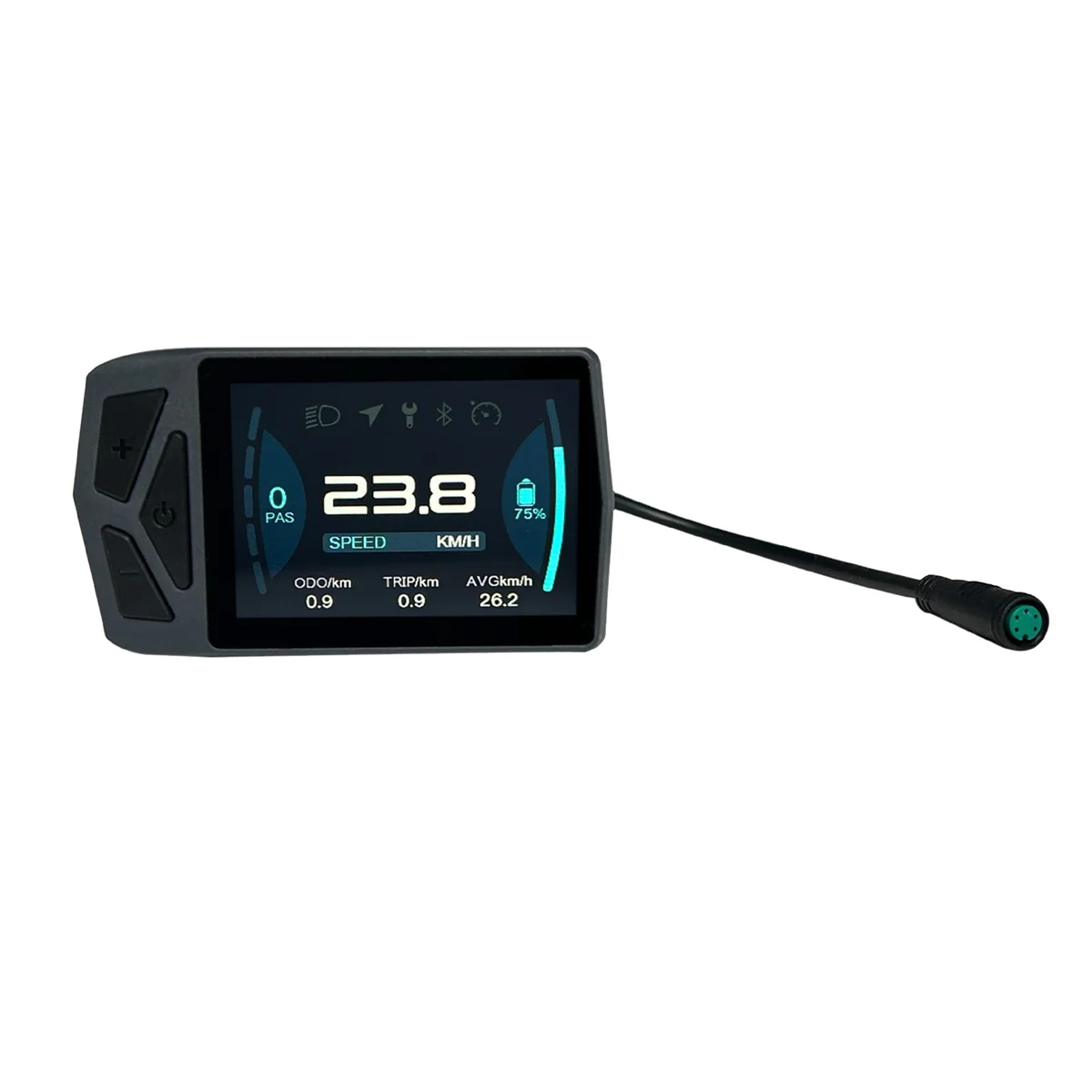 

ЖК-дисплей B02 B02U для электровелосипеда, Bluetooth-дисплей для комплекта для преобразования электровелосипеда Bafang BBS01 BBS02 BBSHD