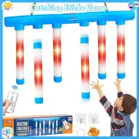 Reflex Game Challenge Catching Sticks Game Drop Catch Win Reaction Training Toy Speed Adjustable Parent-Child Interactive Sport