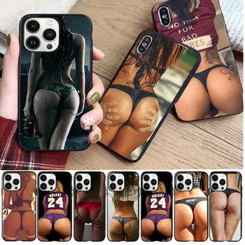 Coque de téléphone sexy pour femmes et filles, sous-vêtements, bikini, pour iPhone 16pro, 15pro, 14pro, 11pro, 12pro, 13pro max, 16plus, 7, SE Poly 12mini