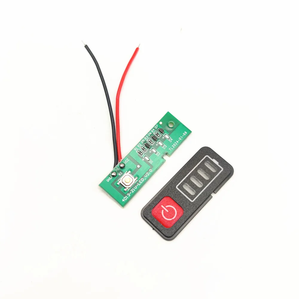 Für Makita Lithium-Batterie Display 5S 18 V 21 V Bohrmaschine Schraubendreher Batterie Kapazität Anzeige LED Display 18650 Batterien – Detail 5