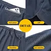Men's Running Shorts Quick-drying Fitness Black Double Layer Shorts Men New Sport Workout Training Bodybuilding Short Pants 4