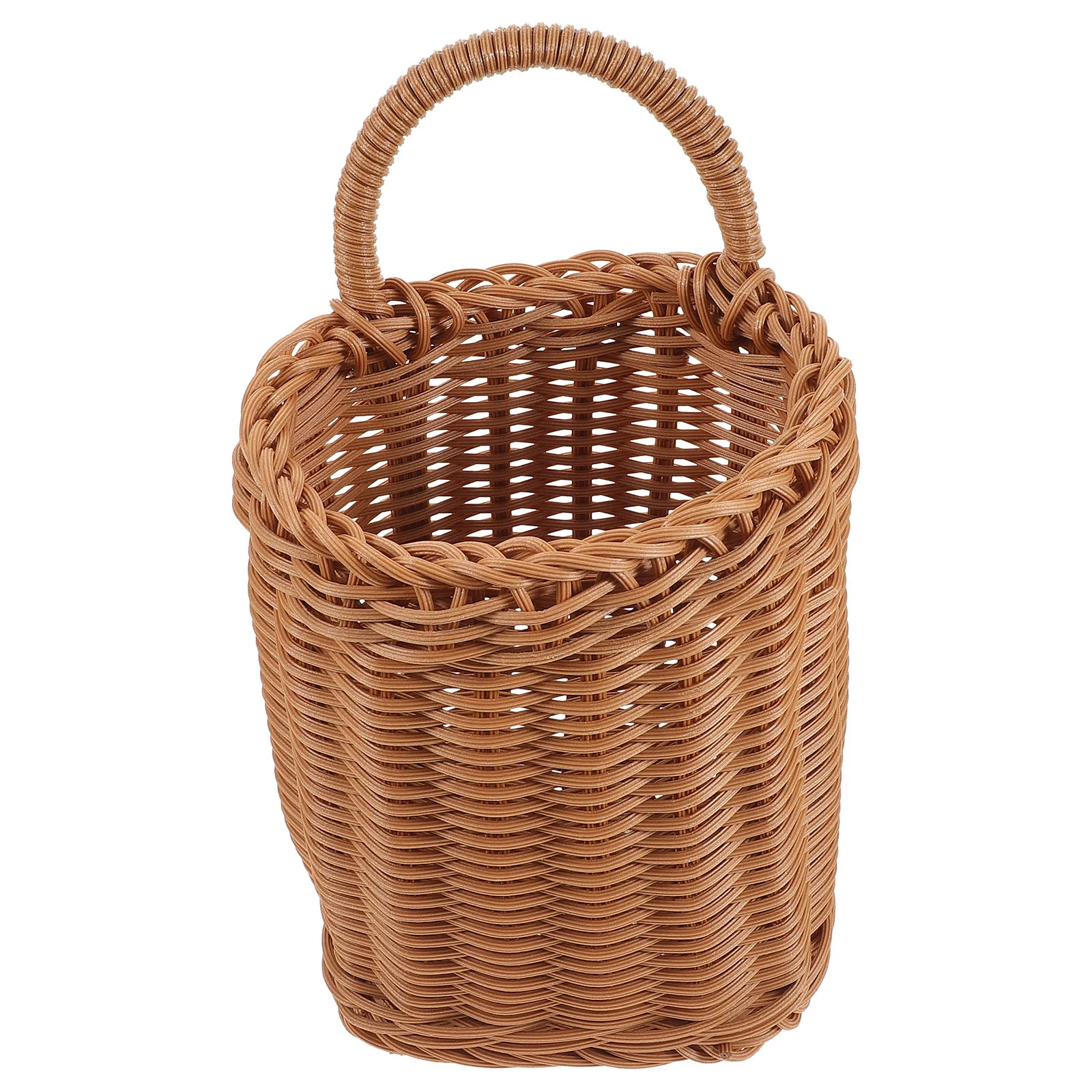 

Woven Storage Basket Wall Hanging Wicker Basket Onion Basket Fruit Baskets Plant Holder Shelf Basket Laundry Bins Organizer