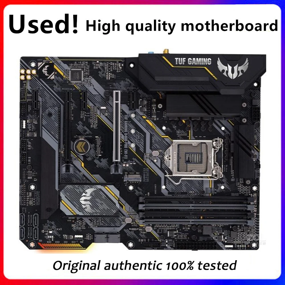 Per Tuf Gaming B460-Pro (Wi-Fi) Scheda Madre Desktop Intel B460 128Gb Ddr4 Usata Originale Lga 1200 I7/I5/I3 Usb3.0 Sata3