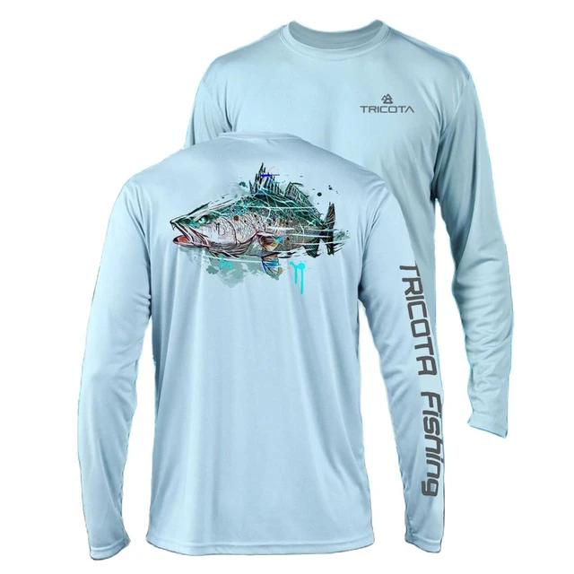 Fish On green shirt Customize Name Long Sleeve Fishing Shirts UV