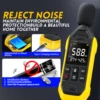 FNIRSI 30~130dB A Weight Sound Level Tester Digital Noise Meter Thermometer Hygrometer Recharge DB Audio Measure Tools Data Hold 3