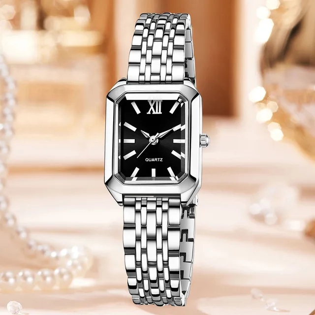 1Pc Unisex Jewelry Watch Women's Wristwatch Accessories Silver Fashion Business Elegant Old Money Style Classic Exquisite Retro Light Luxury Y2K Party Gathering Daily Wear Birthday Holiday Gift Travel Vacation